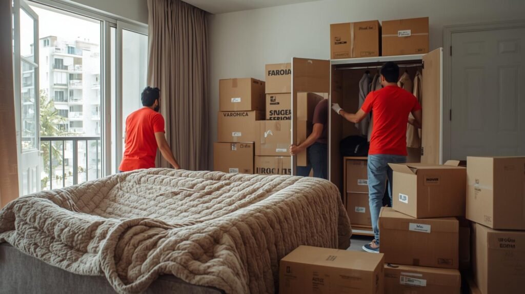 Mudança residencial do Rio de Janeiro para São Paulo com móveis protegidos