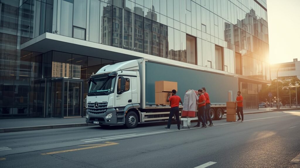 Empresa de mudanças comerciais RJ realizando mudança no Rio de Janeiro