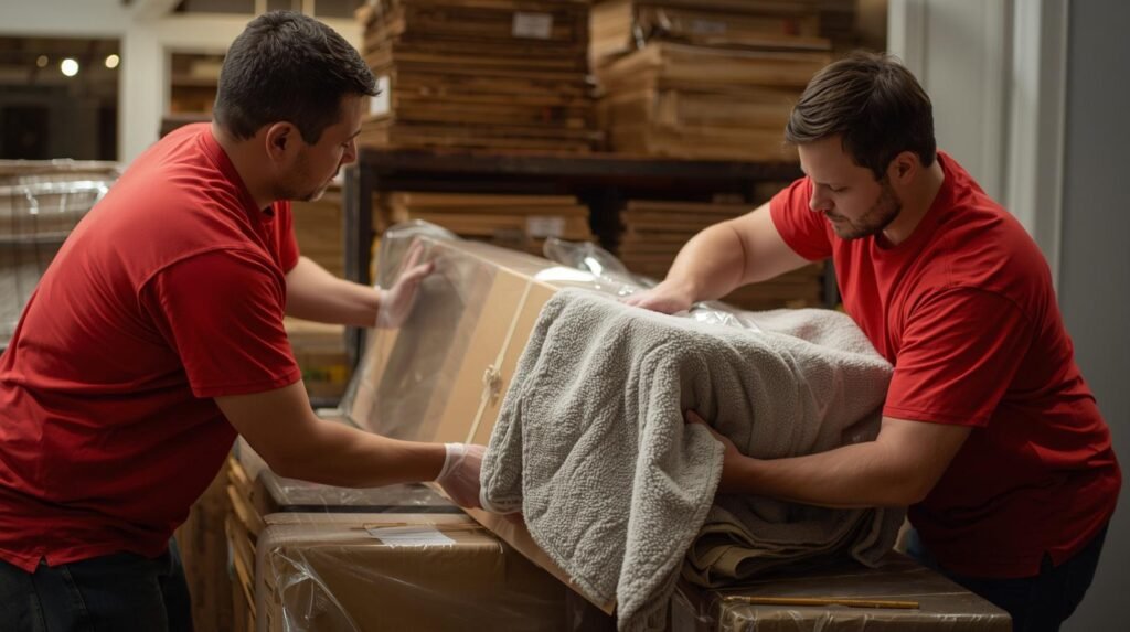 Cuidados com móveis durante mudança