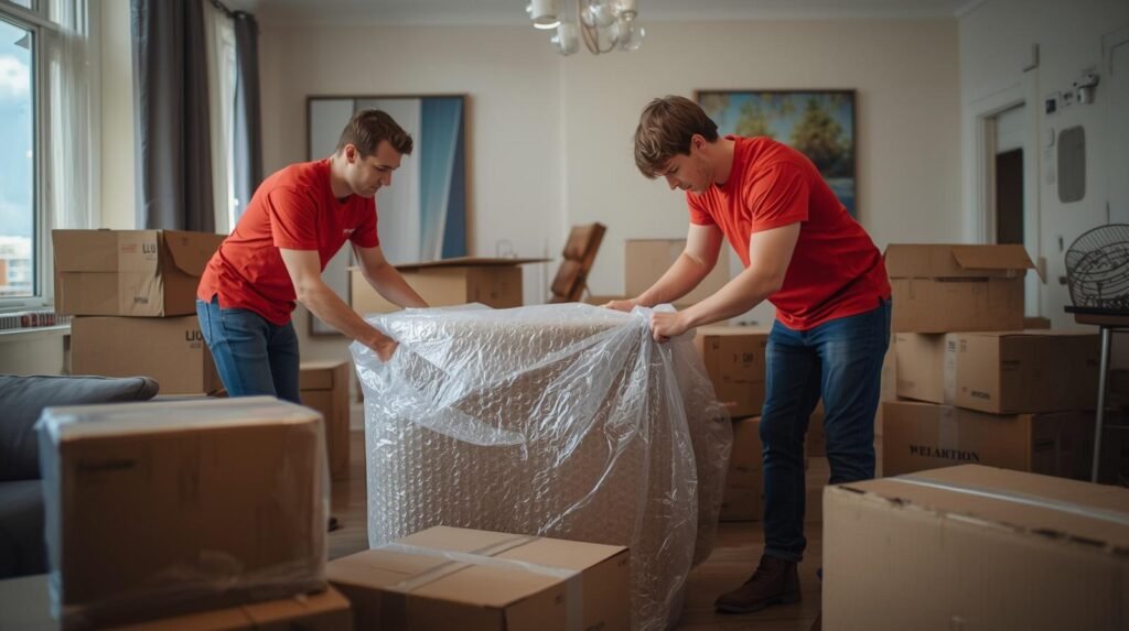 Embalagem profissional para mudanças no Rio de Janeiro
