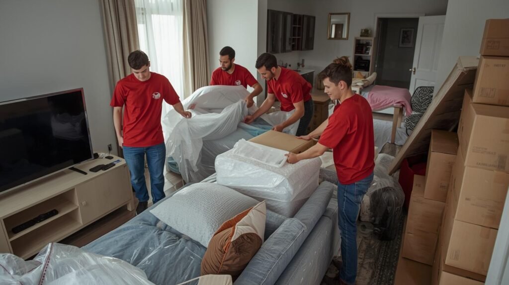 Serviço de embala tudo realizado por empresa de mudanças no Rio de Janeiro