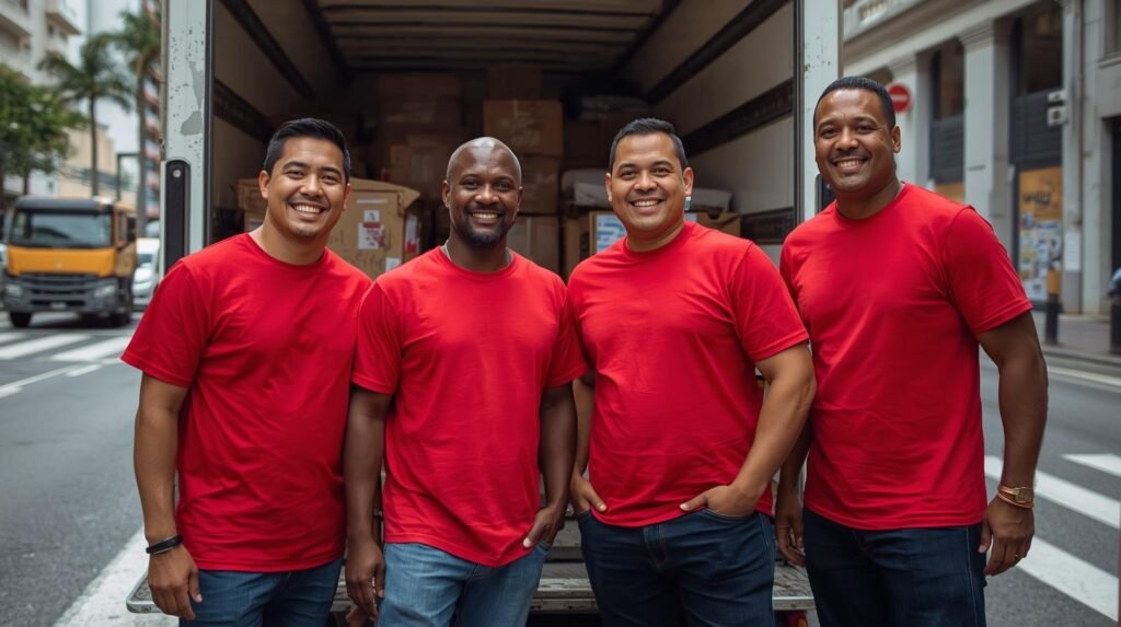 equipe de mudança confiável no Rio de Janeiro