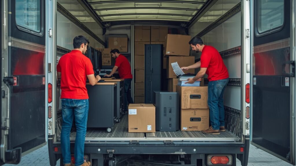 Mudança comercial no Rio de Janeiro com transporte seguro de equipamentos