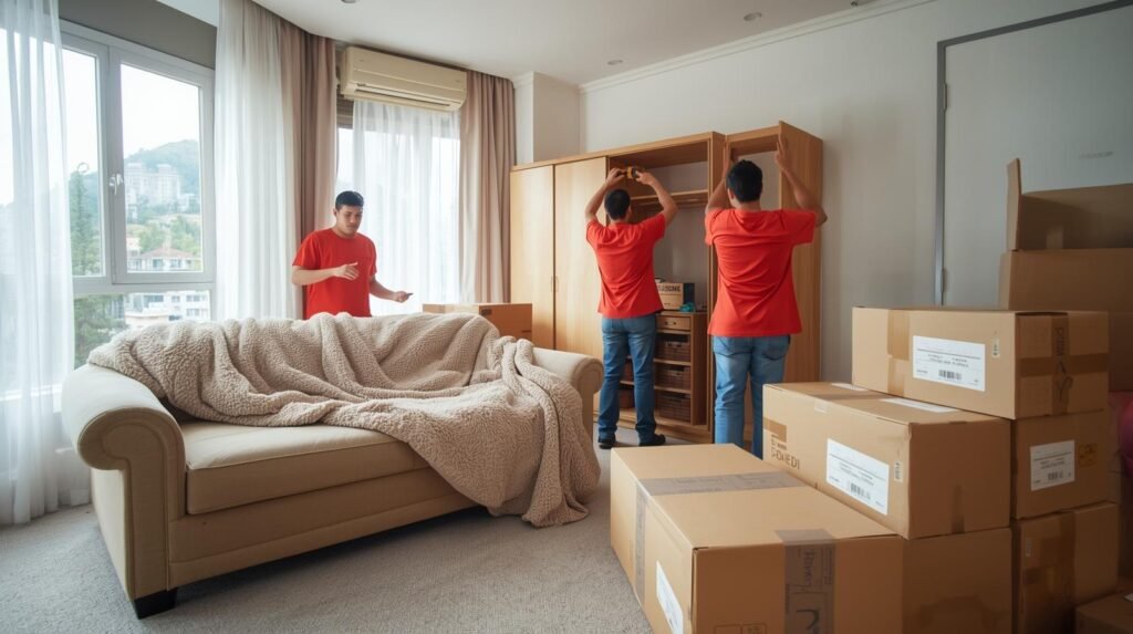 Mudança residencial no RJ com móveis protegidos e equipe especializada