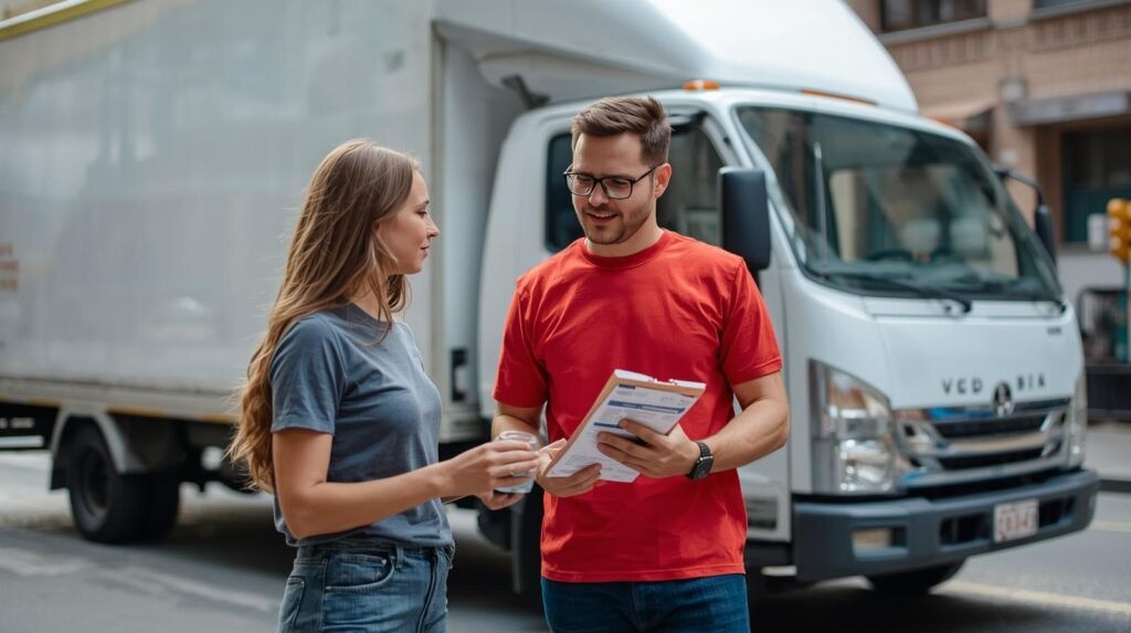 Cliente solicitando orçamento de mudança no Rio de Janeiro