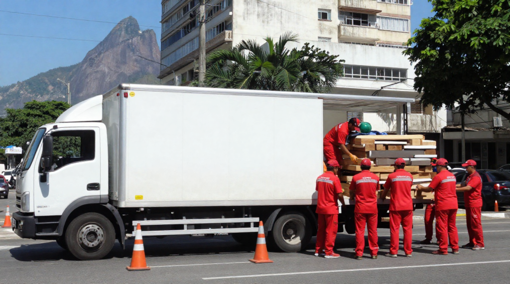 Autorização CET-Rio para caminhão de mudança no RJ