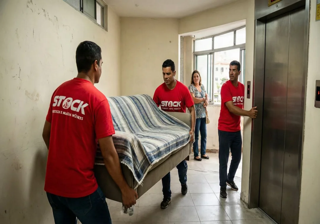 Mudança residencial de apartamento no Rio de Janeiro
